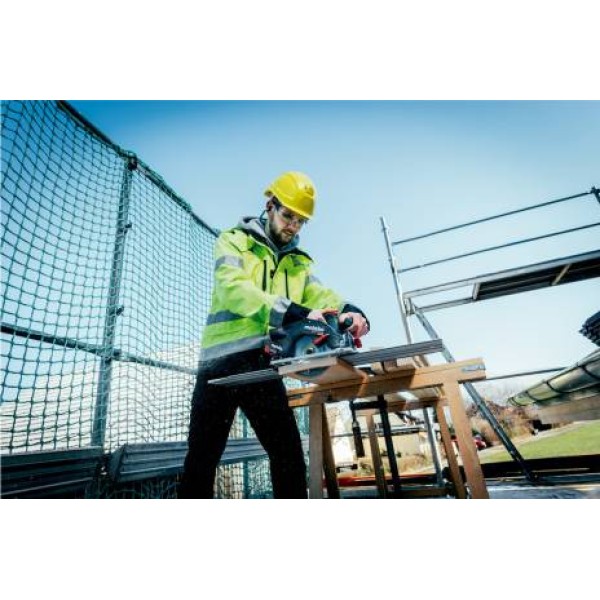 Акумуляторна дискова пила Metabo KS 18 LTX 57 BL без акб, з напрямною шиною FS 160, в кейсі Metabox