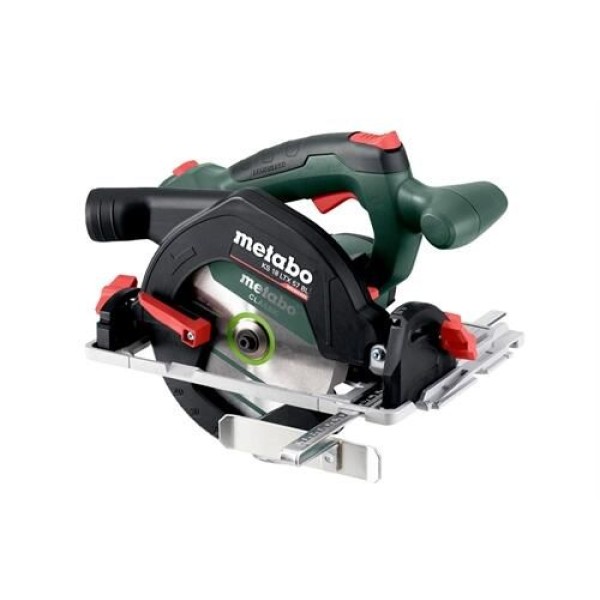 Акумуляторна дискова пила Metabo KS 18 LTX 57 BL без акб, з напрямною шиною FS 160, в кейсі Metabox