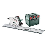 Аккумуляторная погружная дисковая пила Metabo KT 18 LTX 66 BL, направляющая шина FS 160, кейс, без акб