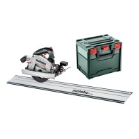 Акумуляторна занурювальна дискова пила Metabo KS 18 LTX 66 BL, напрямна шина FS 160, кейс, без акб