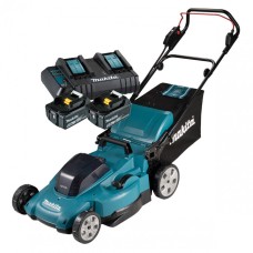 Акумуляторна газонокосарка Makita DLM538CT2, 2 акб BL1850B 5 Ah, з/п DC18SH
