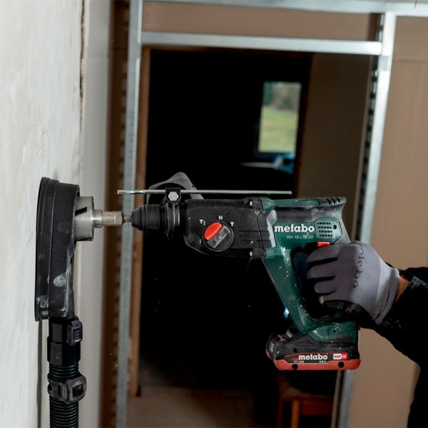 Аккумуляторный перфоратор Metabo KH 18 LTX 24, 2 акб Li-Power 18V 4 Ah, з/у ASC 55 Air Cooled в MetaBOX 165 L