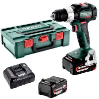 Акумуляторний дриль-шуруповерт Metabo BS 18 LT BL, 2 акб 4 Ah, з/у ASC 55 в Metabox 145