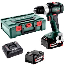 Аккумуляторная дрель-шуруповерт Metabo BS 18 LT BL, 2 акб 4 Ah, з/у ASC 55 в Metabox 145