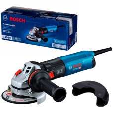 Кутова шліфмашина Bosch Professional GWS 14-125 S з регулюванням і антивібраційною рукояткою