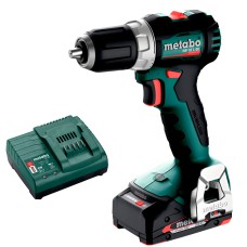 Аккумуляторная дрель-шуруповерт Metabo SB 18 L BL, акб Li-Power 18 V 2 Ah та з/у SC 30