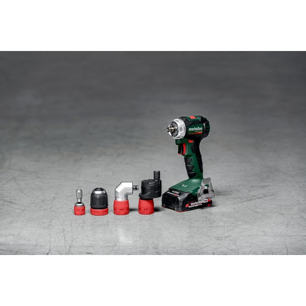 Аккумуляторная дрель-шуруповерт Metabo BS 18 L BL Q, 2 акб Li-Power 18 V 2 Ah та з/у SC 30, в кейсе