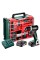 Аккумуляторная дрель-шуруповерт Metabo SB 18 L BL, 2 акб Li-Power 18 V 2 Ah и з/у SC 30, комплект 74 шт