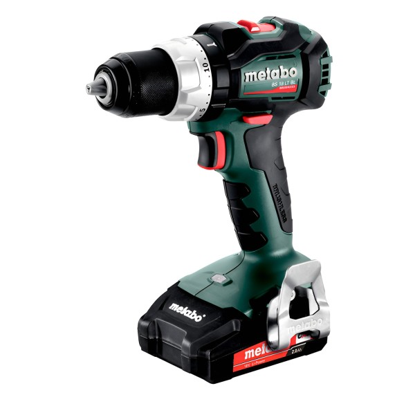 Акумуляторний дриль-шурупокрут Metabo BS 18 LT BL, 2 акб Li-Power 18 V 2 Ah та з/п ASC 55 AIR COOLED, в кейсі