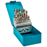 Набір свердел Makita HSS-G по металу 1-13 мм, 25 шт