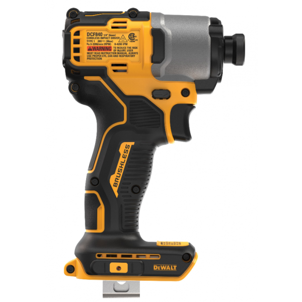 Шурупокрут ударний акумуляторний DeWALT DCF840E1T, акб 18V XR Li-lon PowerStack 1.7 Аh, кейс TSTAK, без з/п