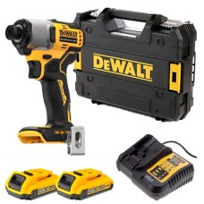 Шурупокрут ударний акумуляторний DeWALT DCF840D2T, 2 акб 18V XR Li-lon PowerStack 2 Аh, з/п, кейс TSTAK