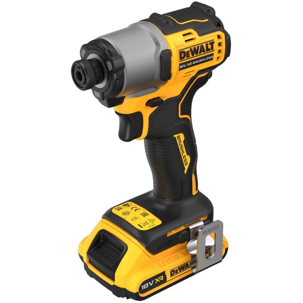 Шурупокрут ударний акумуляторний DeWALT DCF840D2T, 2 акб 18V XR Li-lon PowerStack 2 Аh, з/п, кейс TSTAK