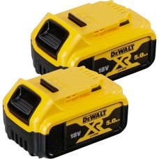 Набор аккумуляторных батарей DeWALT DCB184P2 18 В XR 5 Ah, 2 шт