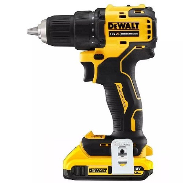 Дриль-шуруповерт акумуляторний DeWalt DCD708D2T акб 18 В 2 Ah, з/у, кейс TSTAK