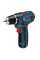 Акумуляторний дриль-шуруповерт Bosch GSR 12V-15 Professional, 2хGBA 12V 2.0Ah, з/п GAL 12V-20, набір 10 біт
