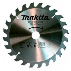 Диск Makita ТСТ по дереву 165x20 мм, 24T