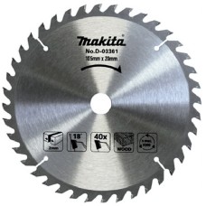 Диск Makita ТСТ по дереву 165x20 мм, 40T