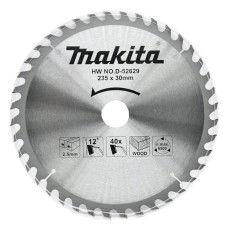 Диск Makita ТСТ по дереву 235x30 мм, 40T
