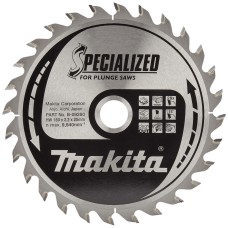 Пильный диск Makita Specialized по древесине для погружных пил 160x20 мм 28T