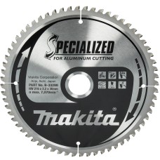 Диск Makita SPECIALIZED по алюминию 216x30 мм, 64T