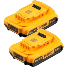 Набор аккумуляторных батарей DeWalt DCB183D2 18V, 2Ah