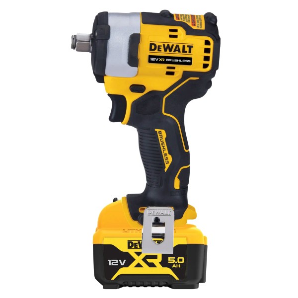 Аккумуляторный ударный гайковерт DeWALT DCF901P2, 2 акб 12 В Li-Ion XR на 5.0 Ah, з/у в кейсе TSTAK