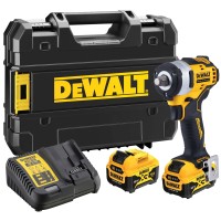 Аккумуляторный ударный гайковерт DeWALT DCF901P2, 2 акб 12 В Li-Ion XR на 5.0 Ah, з/у в кейсе TSTAK