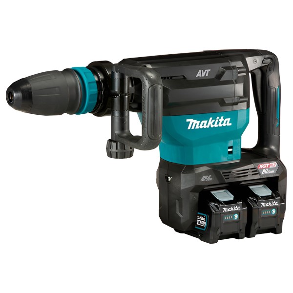 Аккумуляторный отбойный молоток Makita XGT 80 V MAX, без акб и з/у