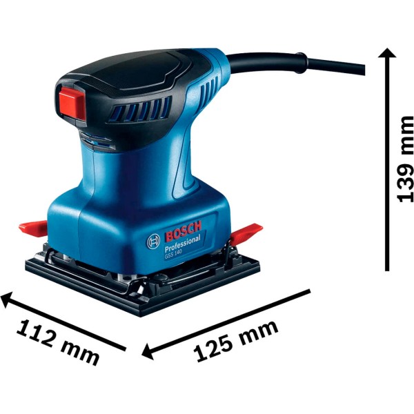 Вибрационная шлифмашина Bosch Professional GSS 140 A
