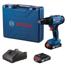 Аккумуляторная ударная дрель-шуруповерт Bosch GSB 183-LI Professional, 2 акб 2.0Ah, з/п GAL 18V-20 в кейсе