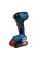 Аккумуляторный ударный гайковерт Bosch GDR 18V-220 C Professional с 2 акб GBA 18V 5 Ah, з/п GAL 18V-40, модулем GCY 42 в L-BOXX 136