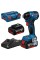 Аккумуляторный ударный гайковерт Bosch GDR 18V-220 C Professional с 2 акб GBA 18V 5 Ah, з/п GAL 18V-40, модулем GCY 42 в L-BOXX 136