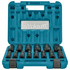 Набор удлиненных ударных головок 1/2'' Impact Black Makita E-16586