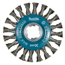 Торцевая проволочная щетка Makita X-Lock, 115 мм