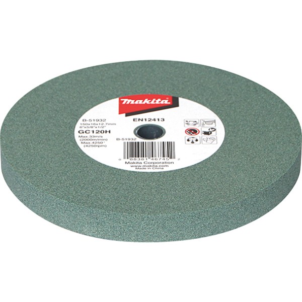 Шлифовальный диск Makita 150х16х12,7 мм GC120H