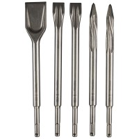 Набор самозатачивающихся зубил Makita SDS-Plus, 5 шт