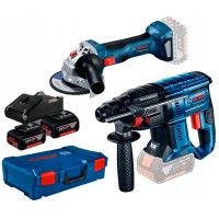 Набор инструментов Bosch Professional GBH 180-LI + GWS 180-LI