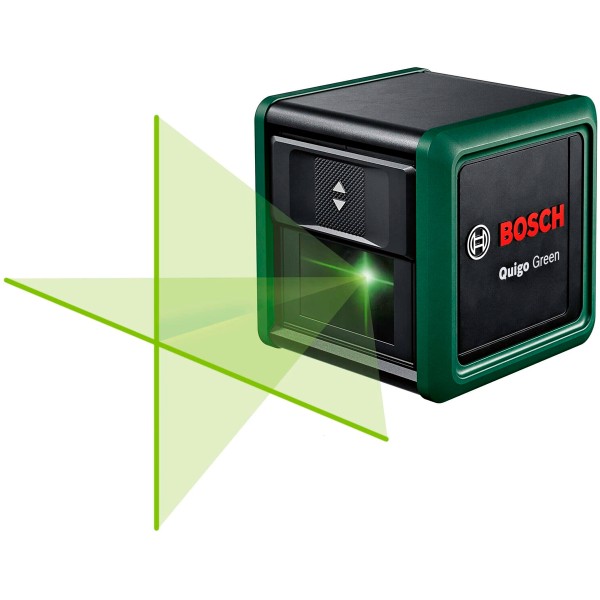 Лазерний нівелір Bosch Quigo green зі штативом і батарейками