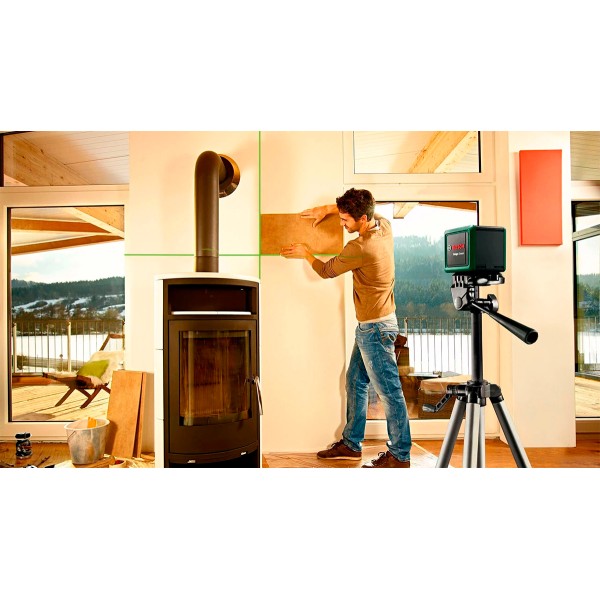 Лазерный нивелир Bosch Quigo green Set