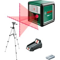 Лазерный нивелир Bosch Quigo Plus со штативом и мишенью Лазерный нивелир Bosch Quigo Plus со штативом и мишенью