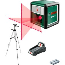 Лазерный нивелир Bosch Quigo Plus со штативом и мишенью