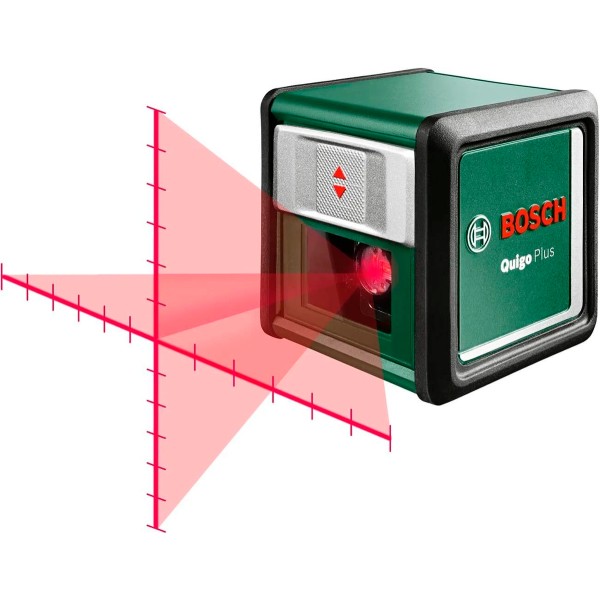 Лазерный нивелир Bosch Quigo Plus со штативом и мишенью