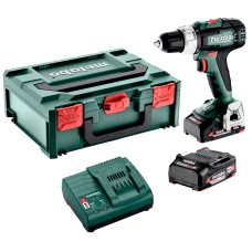 Аккумуляторная дрель-шуруповерт Metabo BS 18 L с 2 акб 18V 2 Ah, з/у SC 30 в metaBOX 145