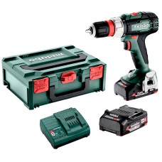 Аккумуляторная дрель-шуруповерт Metabo BS 18 L Quick с 2 акб 18V 2 Ah, з/п SC 30 в metaBOX 145