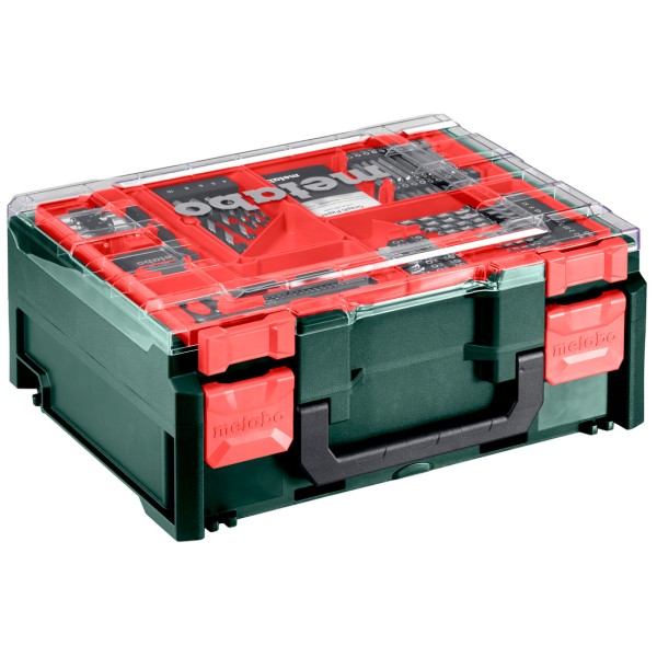 Аккумуляторная дрель-шуруповерт Metabo BS 18 L Set с 2 акб 18V 2 Ah, з/у SC 30, кейс + принадлежности