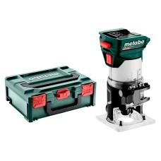 Аккумуляторный фрезер для обработки кромок Metabo FMV 18 LTX BL 8, без акб в metaBOX 145 L