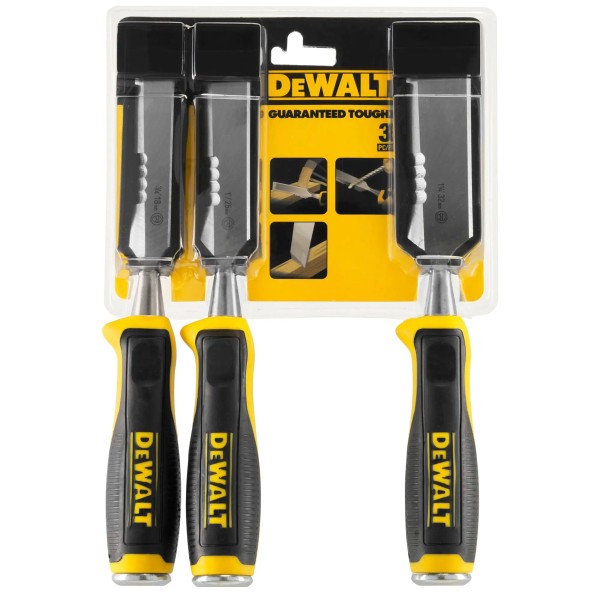 Набор стамесок с лезвиями длиной 150 мм DeWalt, 3 шт