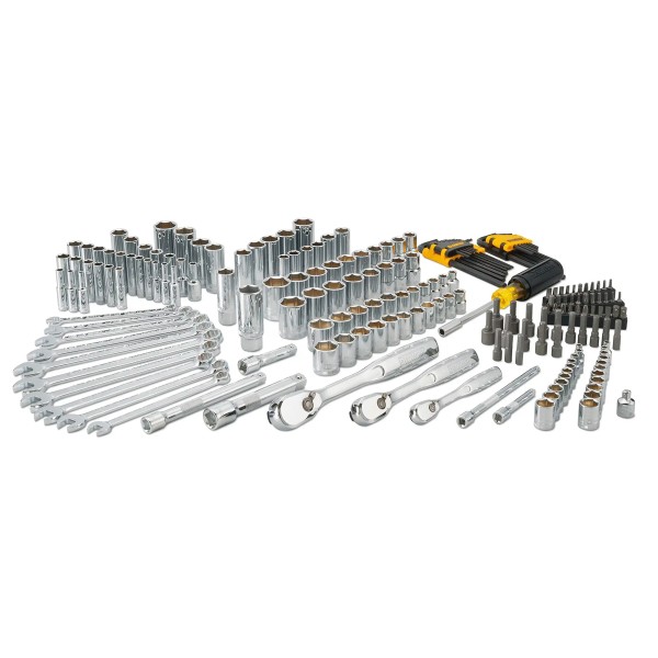 Набор головок, бит, ключей 1/4, 3/8, 1/2 DeWalt, 205 шт