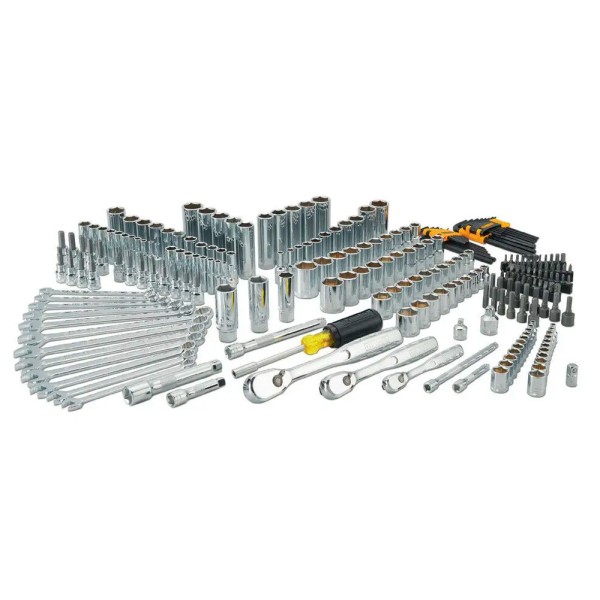 Набор головок, бит, ключей 1/4, 3/8, 1/2 DeWalt, 247 шт